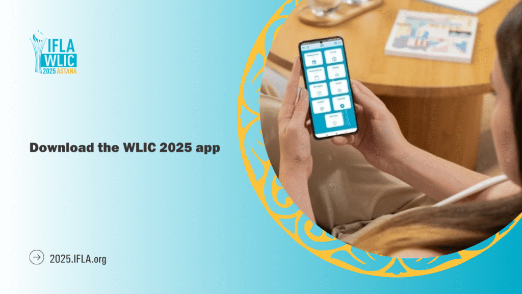 An image of a person holding a smartphone with text